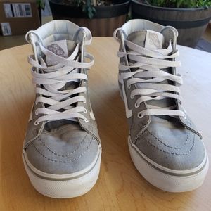 Frost Gray High Top Skate Shoe